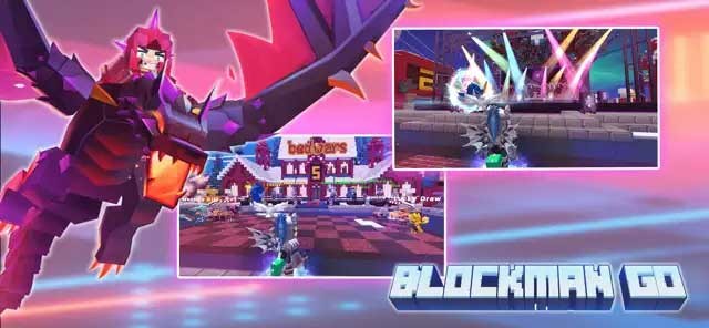 Lập đội cùng bạn bè khi trải nghiệm Blockman GO : Blocky Mods cho iOS