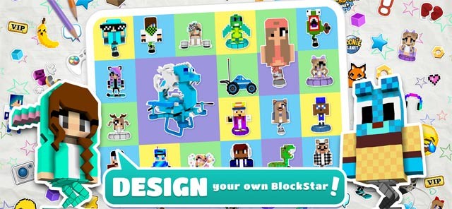 Thiết kế nhân vật BlockStar của riêng bạn
