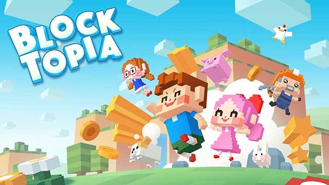 Blocktopia là game nhập vai sandbox có đồ họa khá giống Mini World