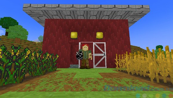 Màu sắc sinh động trong BlockWorld cho Windows 8