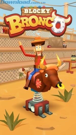 Game cưỡi thú nhún hài hước cho di động