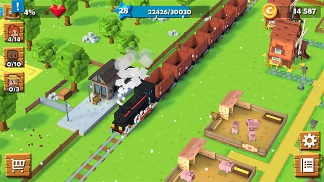 Thoải mái xây dựng trang trại, chăm sóc động vật, thu hoạch hoa màu để tận hưởng cuộc sống yên bình