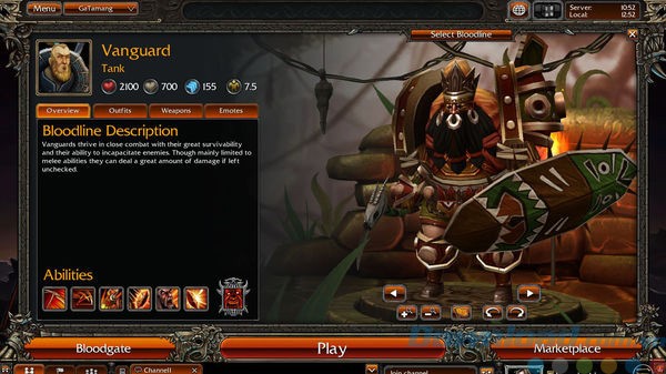 Nhân vật Vanguard