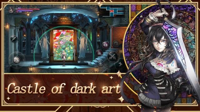 Chiến đấu ở lâu đài quỷ ám trong game Bloodstained: Ritual of the Night