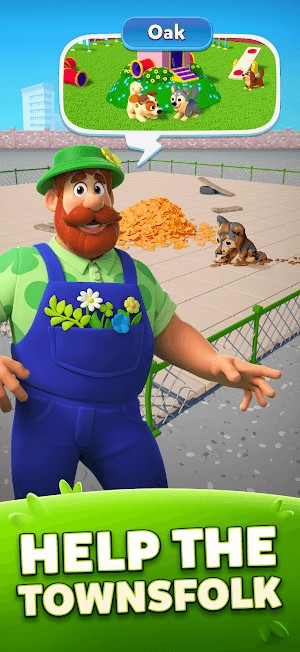 Giúp người làm vườn Oak trong hành trình thú vị