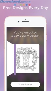 Bổ sung thiết kế mới mỗi ngày