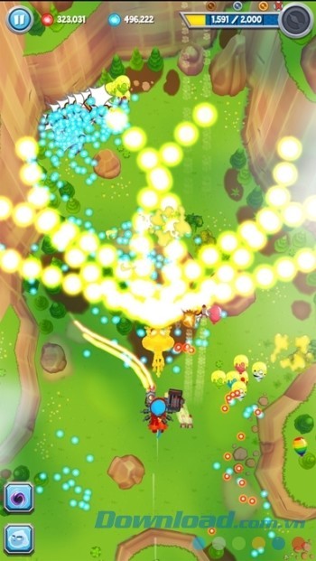 Bloons Supermonkey 2 cho iOS - game bắn bóng hấp dẫn cho mọi người