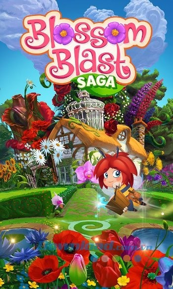 Blossom Blast Saga - game nối hoa thú vị