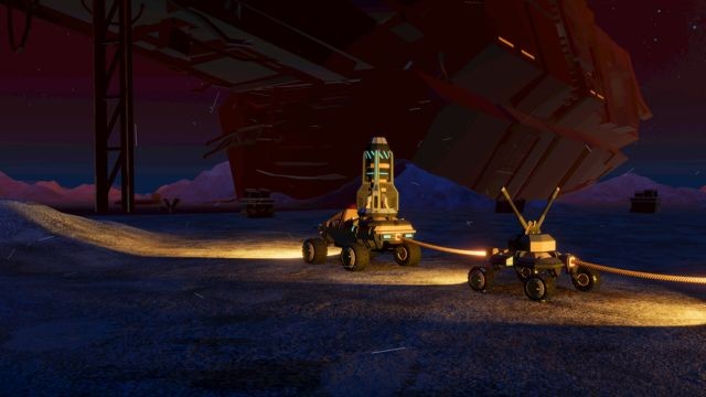 Thu thập tài nguyên và quan sát môi trường để lý giải nguyên nhân vì sao hành tinh sụp đổ