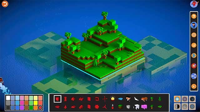 Blox 3D World là game dựng tuyệt đẹp theo phong cách Lego