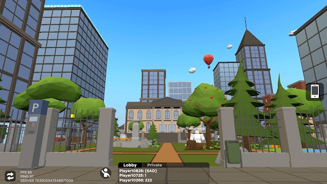 Gặp gỡ các game thủ khác và tham gia nhiều minigame thú vị