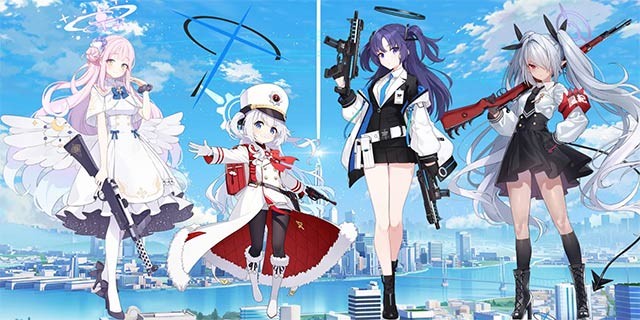 Lập đội gồm 6 cô gàng anime xinh đẹp để cùng nhau chiến đấu bảo vệ thành phố