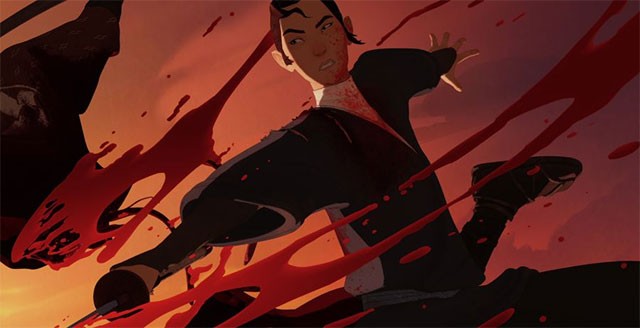 Blue Eye Samurai xoay quanh hành trình báo thù của nữ kiếm sĩ đa chủng tộc Mizu...