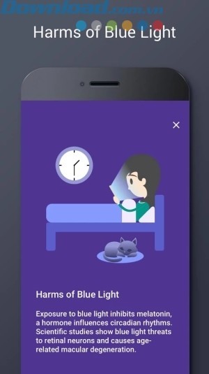 Giải thích sự độc hại của ánh sáng xanh