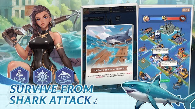 Sinh tồn trước những cuộc tấn công dữ dội của cá mập