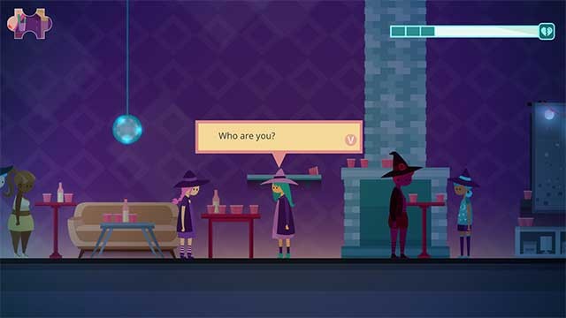 Sử dụng các lựa chọn đối thoại để tác động đến câu chuyện