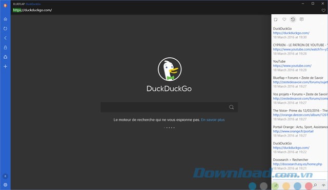 Tìm kiếm lịch sử duyệt web