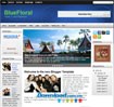 BlueFloral - Mẫu Template Cá Nhân Miễn Phí