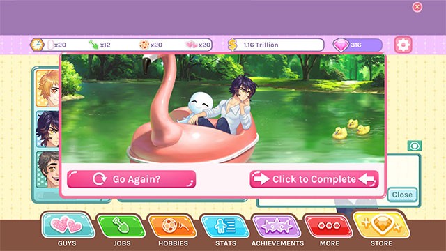 Đây là game hẹn hò lãng mạn, ngọt ngào cho bạn gái