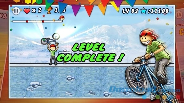 BMX Boy cho Android là tựa game giải trí cuối tuần hoàn hảo