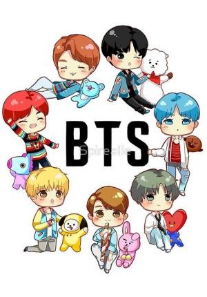 Bộ ảnh nền BTS siêu dễ thương