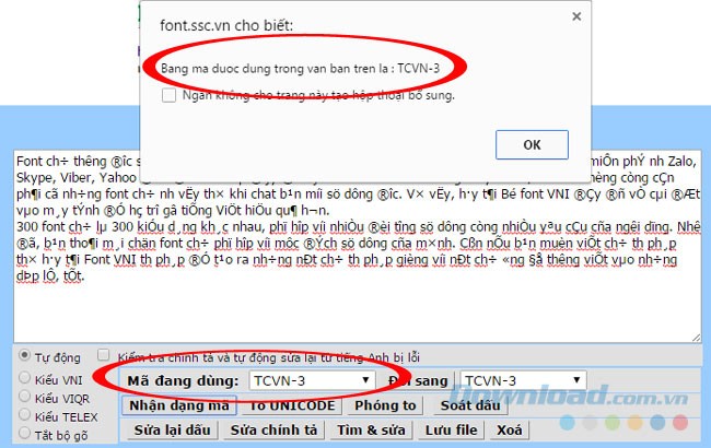 Đổi mã văn bản trực tuyến