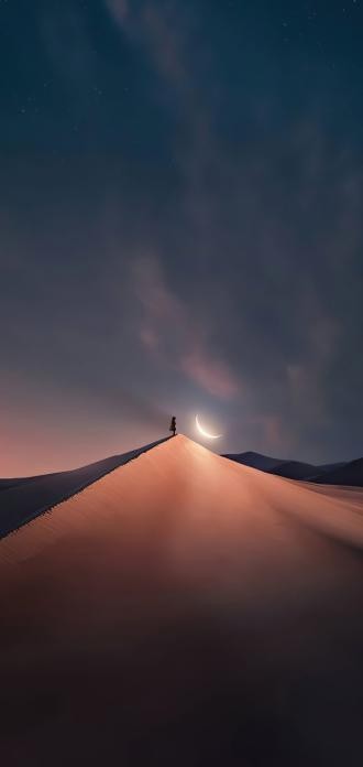 hinh nen bau troi dem iphone 4*182322