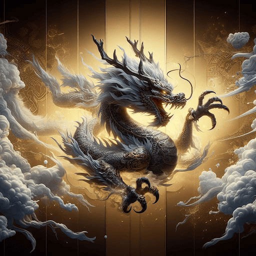 Hình ảnh con Rồng phong cách dễ thương