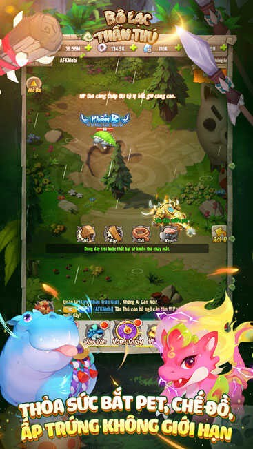 Thỏa sức bắt PET, chế đồ