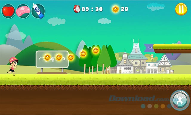 Giao diện chơi game Bố ơi! Mình đi đâu thế?