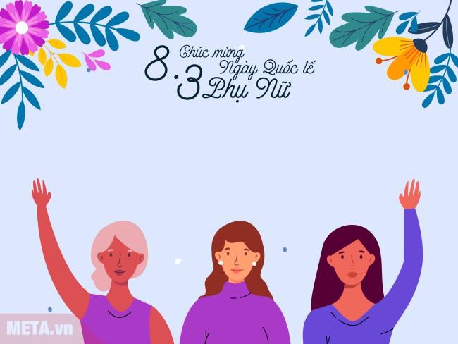 Chúc mừng ngày quốc tế phụ nữ