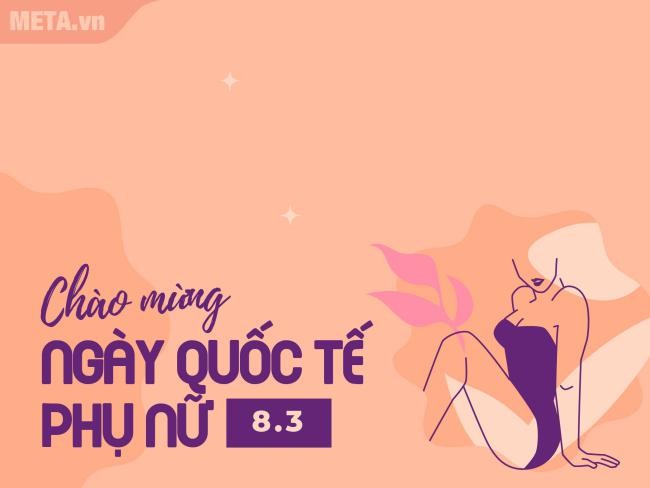 Bộ thiệp chúc mừng ngày quốc tế phụ nữ