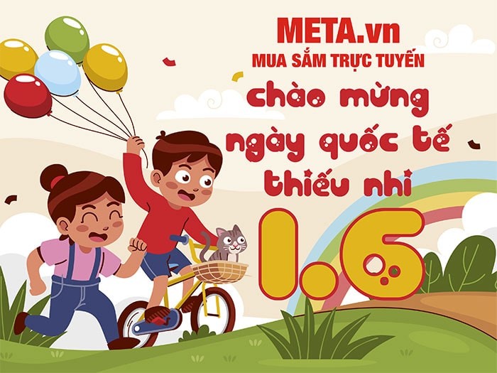 Thiệp chào mừng ngày Quốc tế thiếu nhi