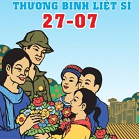 Thiệp Mừng Ngày Thương Binh Liệt Sỹ 27/7 Đẹp