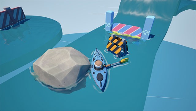 Chơi Boat Together cùng 8 người bạn để tiếp cận hòn đảo cuối cùng và tìm kho báu