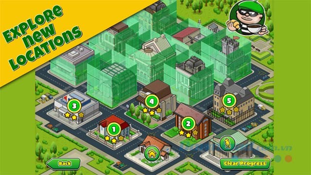 Đột nhập vào nhiều tòa nhà