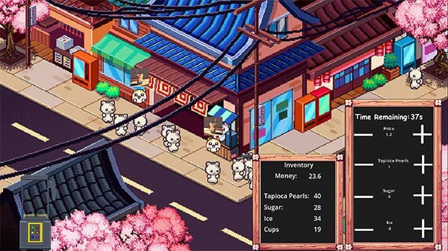 Không ngừng phát triển và mở rộng thương hiệu trà sữa trong Boba Bar: Bubble Tea Tycoon