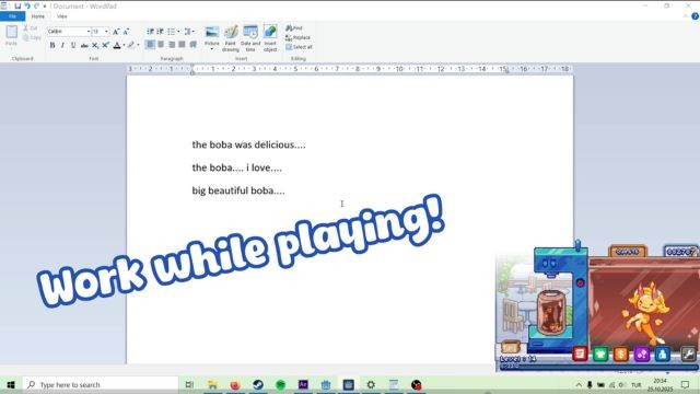 Thoải mái học bài, làm việc trong khi tiệm trà sữa vẫn hoạt động tự động