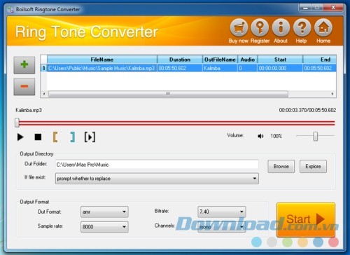 Boilsoft RingTone Converter