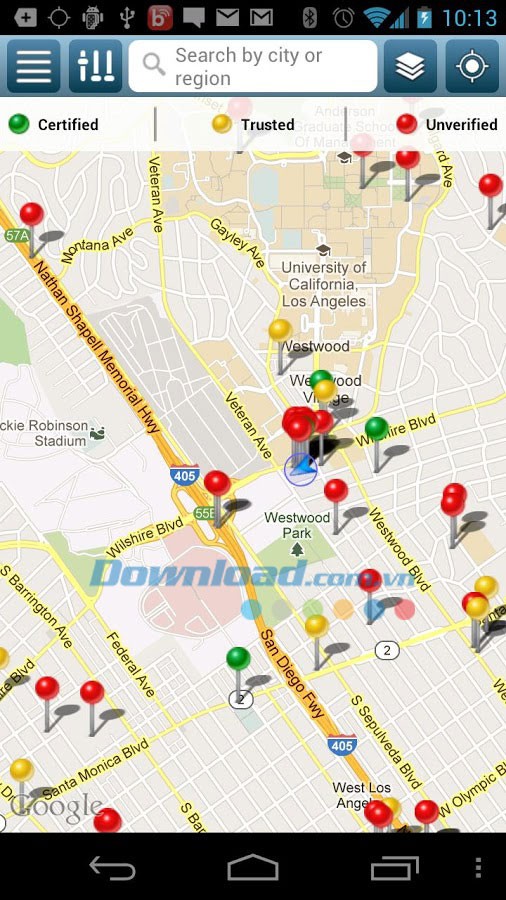 Boingo Wi-Finder for Android