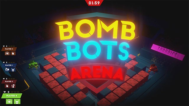 Bomb Bots Arena là game đặt bom trực tuyến hấp dẫn, sôi động cho máy tính