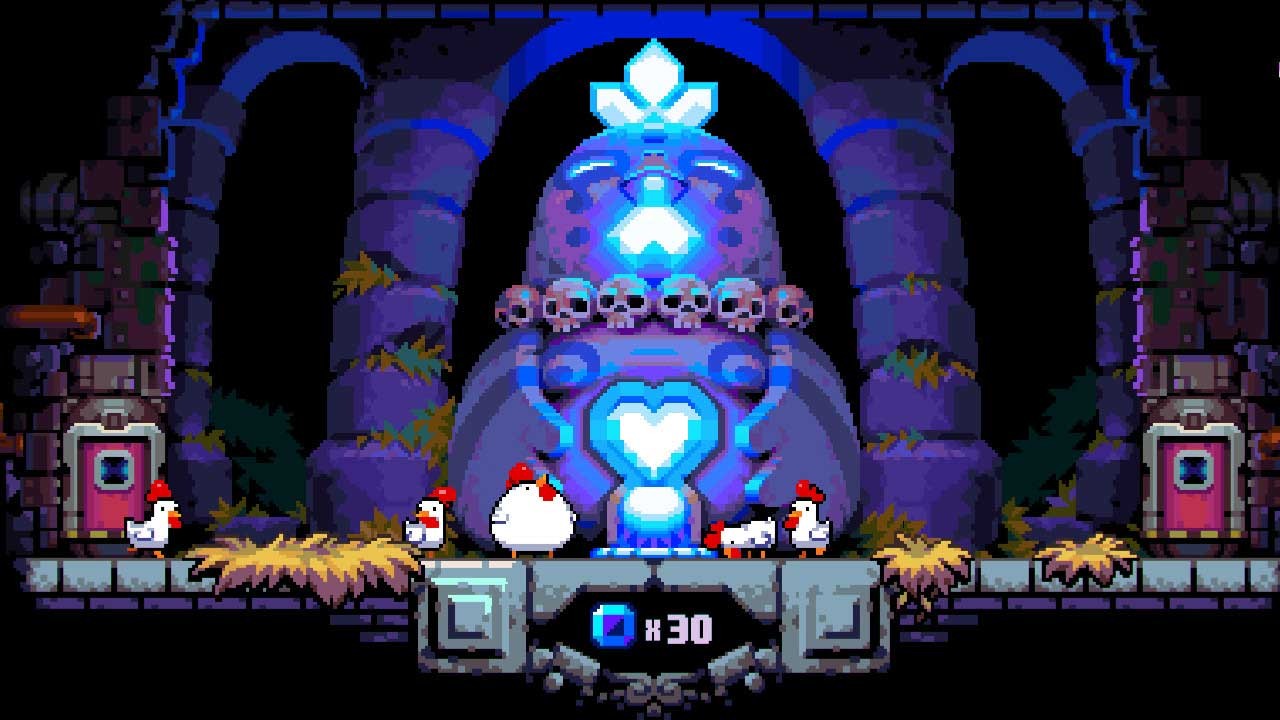 Đồ họa game Bomb Chicken