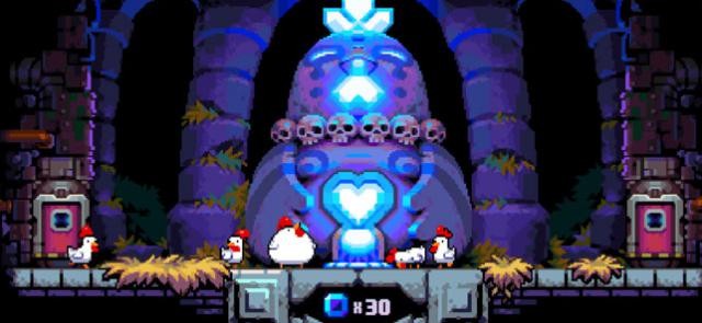 Trong vai chú gà, thay vì đặt trứng thì bạn đặt bom