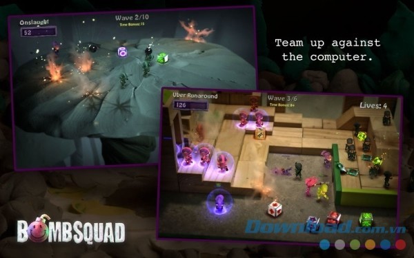 Bộ sưu tập game hành động cực hay BombSquad cho Mac