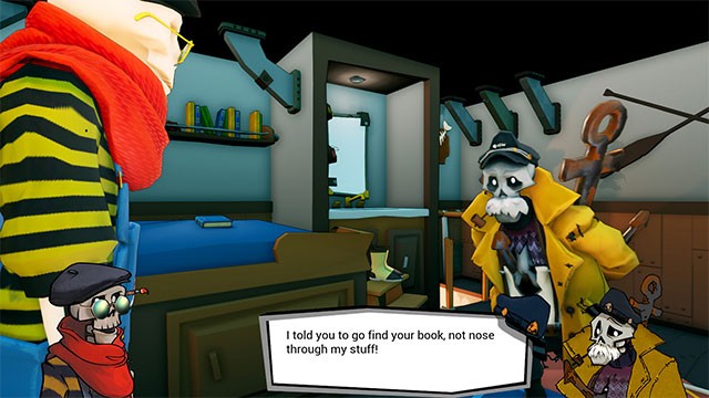 Gặp gỡ những nhân vật kỳ quặc trong game Bone Voyage