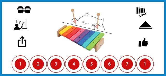 Mỗi nhạc cụ có bộ số tạo beat riêng