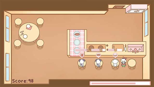 Phục vụ những chiếc bánh tự làm của bạn cho người dân thị trấn