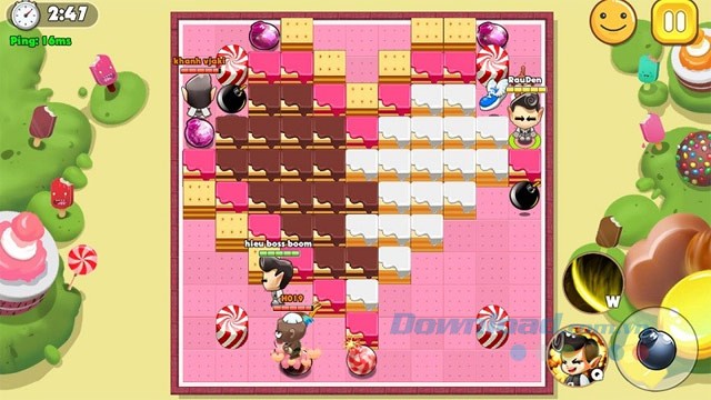 Chơi game Boom Bá Online