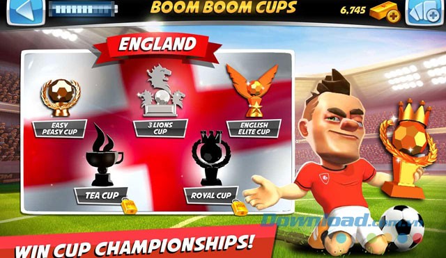 Giành chiến thắng các giải đấu trong game