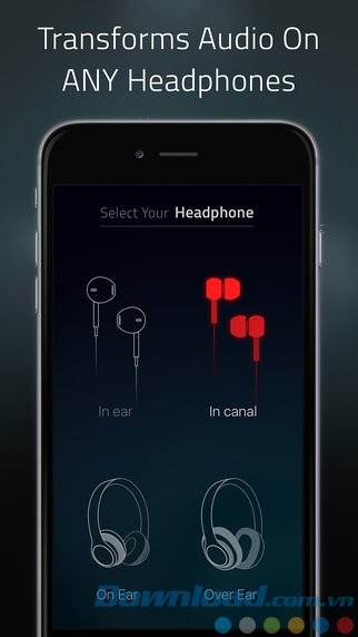 Sử dụng cùng tai nghe
